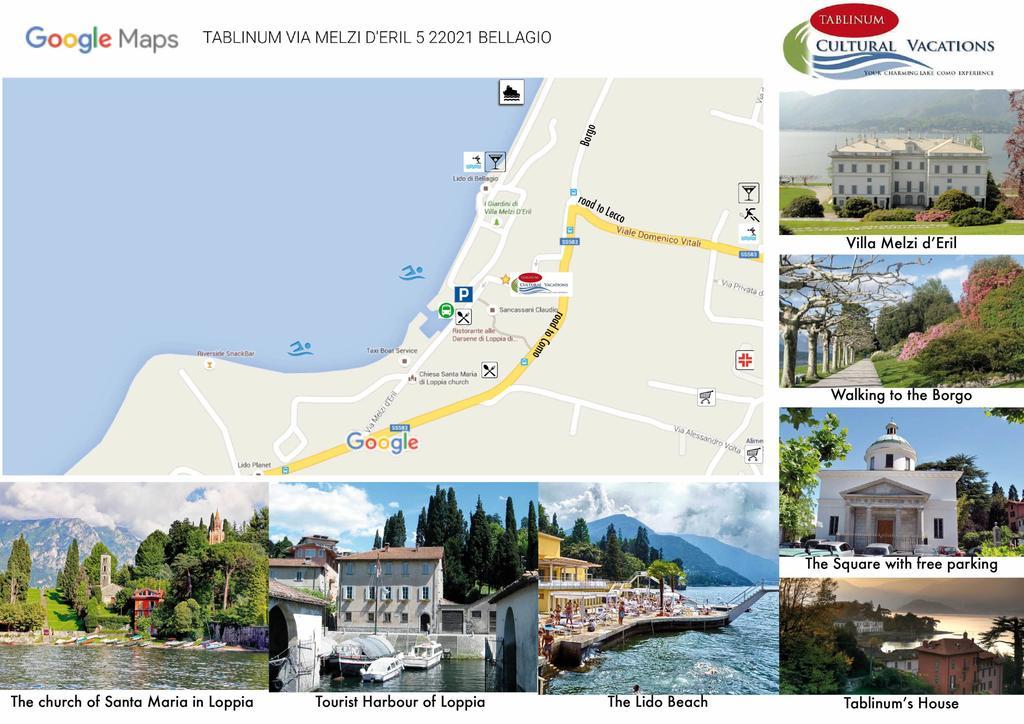 Tablinum Bellagio Exterior foto